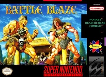 Battle Blaze (USA) (Beta) box cover front